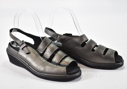 Fortuna Vario Damen Sandale Sandalette SL 24,5 cm Nr. 24-SD 1441-Schuh-Gebraucht-secondhand