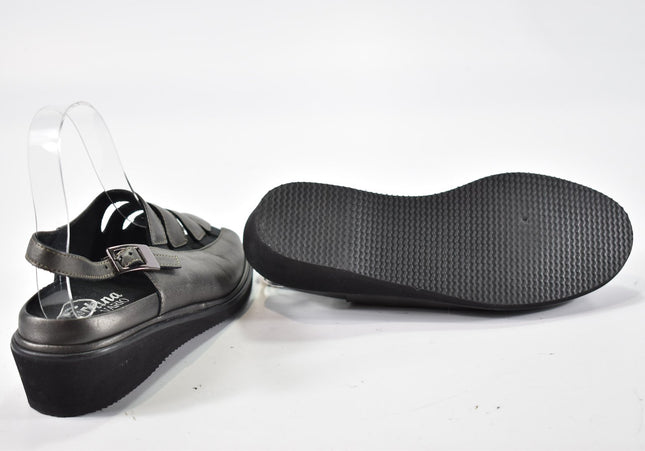 Fortuna Vario Damen Sandale Sandalette SL 24,5 cm Nr. 24-SD 1441-Schuh-Gebraucht-secondhand