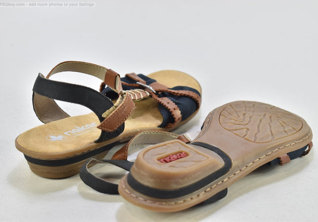 Rieker  Damen Sandale Sandalette  EUR 42 Nr. 26-S 1181