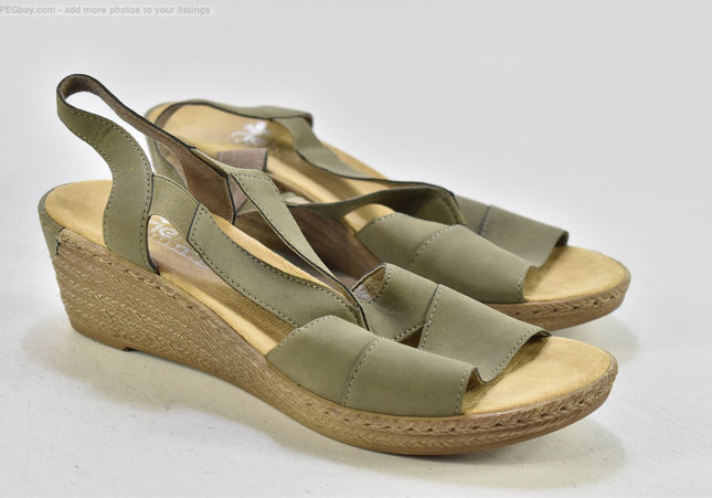Rieker  Damen Sandale Sandalette  EUR 38 Nr. 25-S 4476