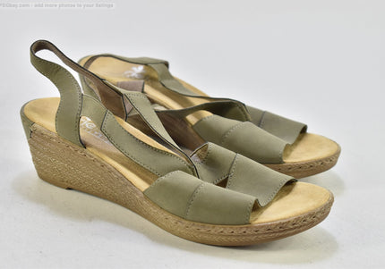Rieker  Damen Sandale Sandalette  EUR 38 Nr. 25-S 4476