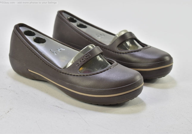 Crocs  Damen Halbschuhe Slipper Ballerinas  w9 Nr. 26-U 543