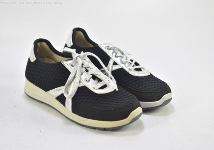 Varomed Damen Halbschuhe Freizeitschuhe UK 4,5 Nr. 25-J 3029-Schuh-Gebraucht-secondhand