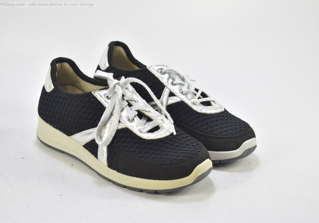 Varomed Damen Halbschuhe Freizeitschuhe UK 4,5 Nr. 25-J 3029-Schuh-Gebraucht-secondhand