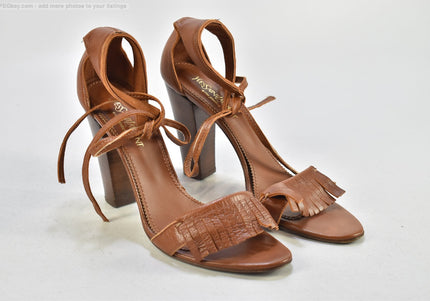Yves Saint Laurent  Damen Sandale Sandalette  EUR 41 Nr. 26-S 1182