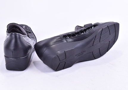 Waldläufer Damen Halbschuhe Slipper Ballerinas UK 7,5 Nr. 24-A 2939-Schuh-Gebraucht-secondhand