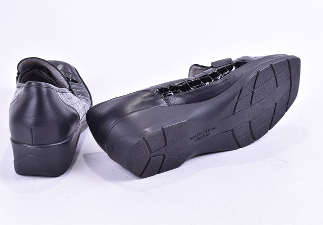 Waldläufer Damen Halbschuhe Slipper Ballerinas UK 7,5 Nr. 24-A 2939-Schuh-Gebraucht-secondhand