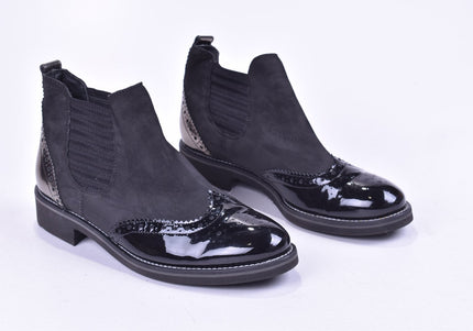 Paul Green Damen Stiefelette Boots UK 5,5 Nr. 23-A 1523-Schuh-Gebraucht-secondhand