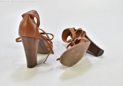 Yves Saint Laurent  Damen Sandale Sandalette  EUR 41 Nr. 26-S 1182