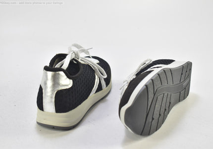 Varomed Damen Halbschuhe Freizeitschuhe UK 4,5 Nr. 25-J 3029-Schuh-Gebraucht-secondhand