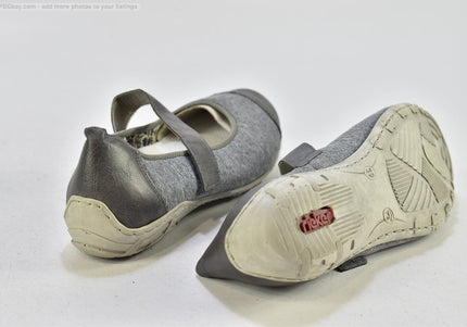 Rieker  Damen Halbschuhe Slipper Ballerinas  EUR 39 Nr. 26-J 1062