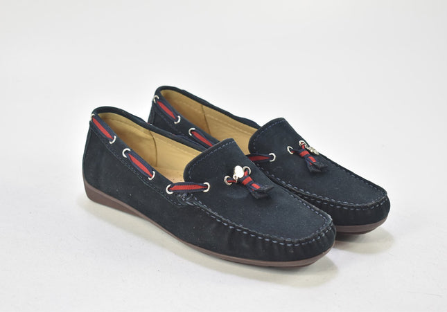 Wirth Damen Halbschuhe Slipper Ballerinas UK 5,5 Nr. 24-U 172-Schuh-Gebraucht-secondhand