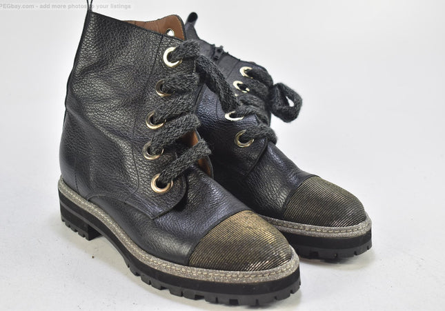 Pertini Damen Steiefelette Boots EUR 37 Nr. 24-B 4837-Schuh-Gebraucht-secondhand