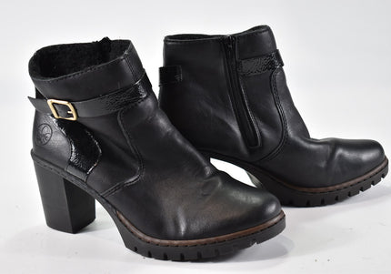 Rieker Damen Stiefelette Boots EUR 41 Nr. 24-M 580-Schuh-Gebraucht-secondhand