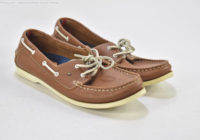 Tommy Hilfiger Damen Halbschuhe Freizeitschuhe SL 25cm Nr. 25-J 573-Schuh-Gebraucht-secondhand