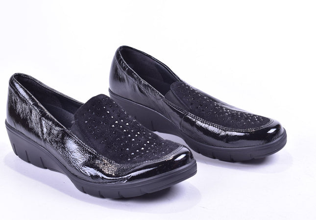 Semler Damen Halbschuhe Slipper Ballerinas UK 6,5 Nr. 23-F 1952-Schuh-Gebraucht-secondhand