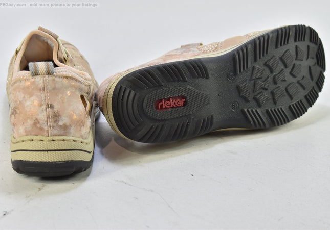 Rieker  Damen Halbschuhe Slipper Ballerinas  EUR 43 Nr. 26-U 658