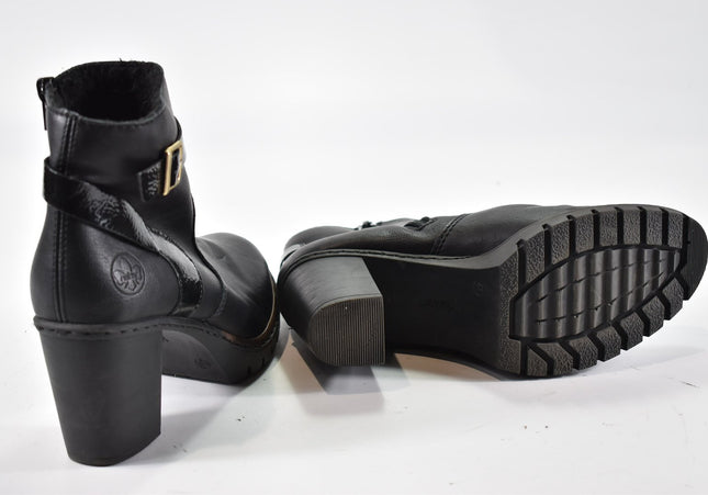 Rieker Damen Stiefelette Boots EUR 41 Nr. 24-M 580-Schuh-Gebraucht-secondhand
