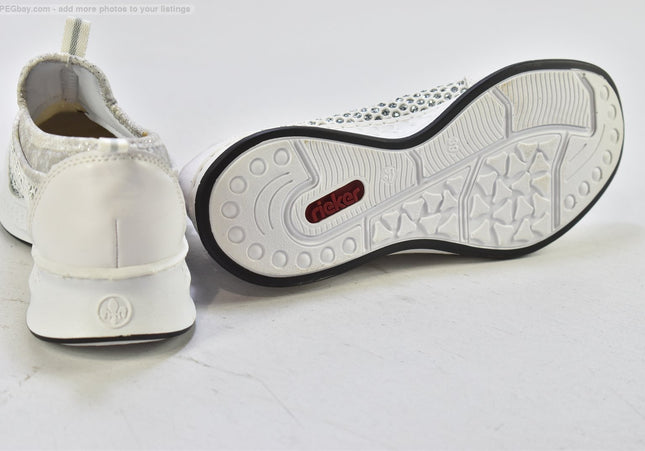 Rieker  Damen Halbschuhe Slipper Ballerinas  EUR 39 Nr. 26-U 544