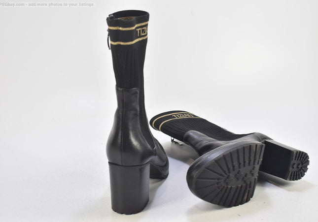 Tizian Damen Stiefelette Boots EUR 38 Nr. 24-B 4687-Schuh-Gebraucht-secondhand