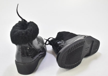 Solidus Damen Stiefelette Boots UK 4,5 Nr. 24-B 120-Schuh-Gebraucht-secondhand