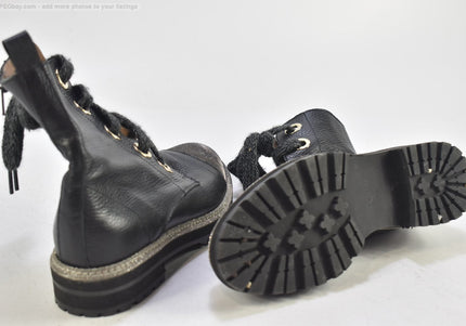 Pertini Damen Steiefelette Boots EUR 37 Nr. 24-B 4837-Schuh-Gebraucht-secondhand