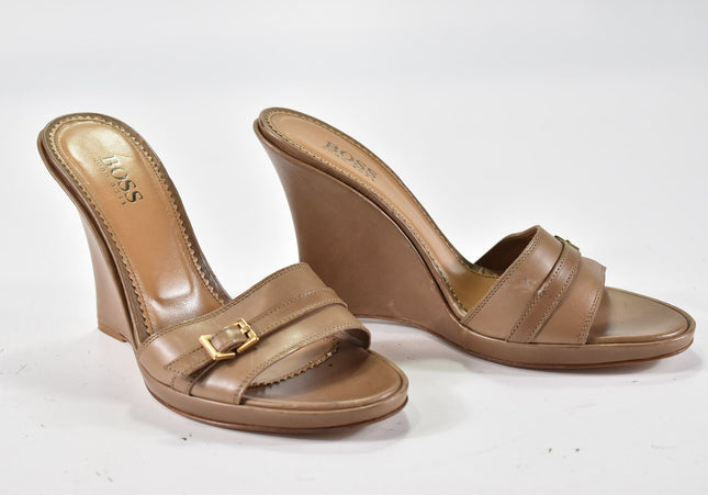 Hugo Boss Damen Sandale Pantolette EUR 38 Nr. 24-SD 1971-Schuh-Gebraucht-secondhand