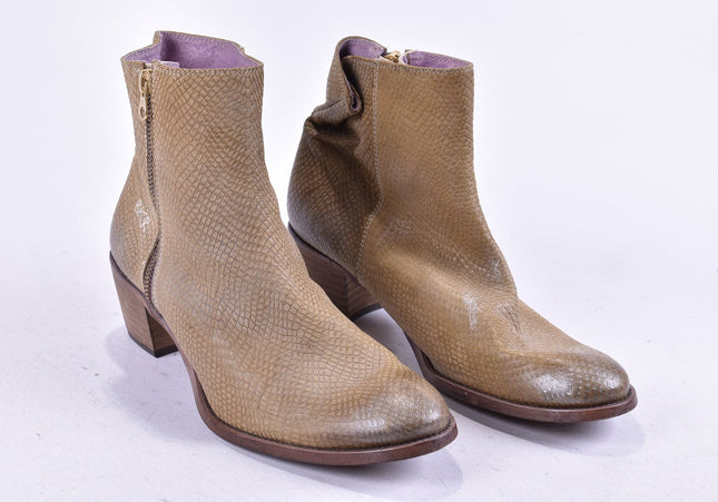 Bunker Damen Stiefelette Boots EUR 40 Nr. 24-M 2285-Schuh-Gebraucht-secondhand