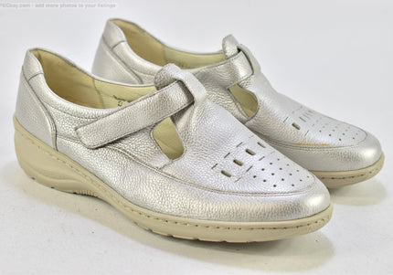 Waldläufer  Damen Halbschuhe Slipper  UK 7 Nr. 26-M 1596