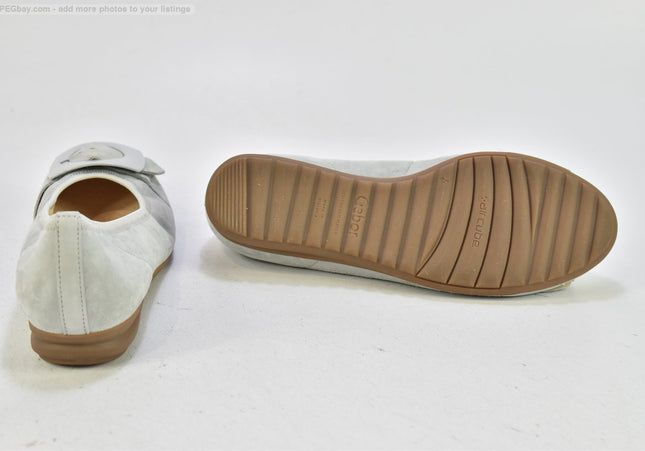 Gabor Damen Halbschuhe Slipper Ballerinas UK 4 Nr. 25-Y 903-SchuhGebraucht