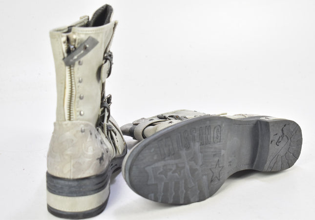 Mustang Damen Stiefelette Boots EUR 38 Nr. 23-B 57-Schuh-Gebraucht-secondhand