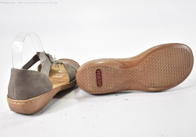Rieker  Damen Sandale Sandalette  EUR 38 Nr. 25-S 4848
