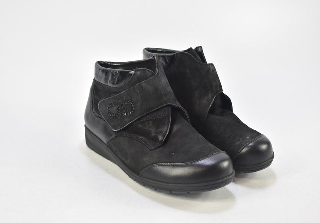 Waldläufer Damen Stiefelette Boots UK 6,5 Nr. 24-A 3562-Schuh-Gebraucht-secondhand