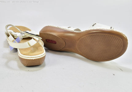 Rieker Damen Sandale Sandalette EUR 42 Nr. 25-S 1919-SchuhGebraucht