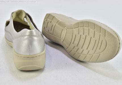 Waldläufer  Damen Halbschuhe Slipper  UK 7 Nr. 26-M 1596