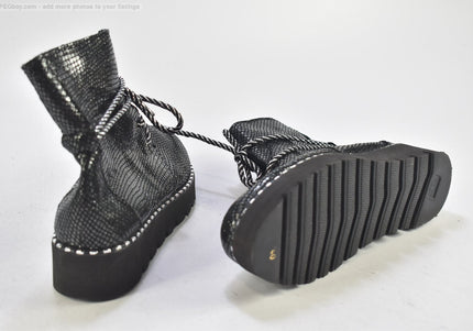 Damen Steiefelette Boots EUR 40 Nr. 24-B 4839-Schuh-Gebraucht-secondhand