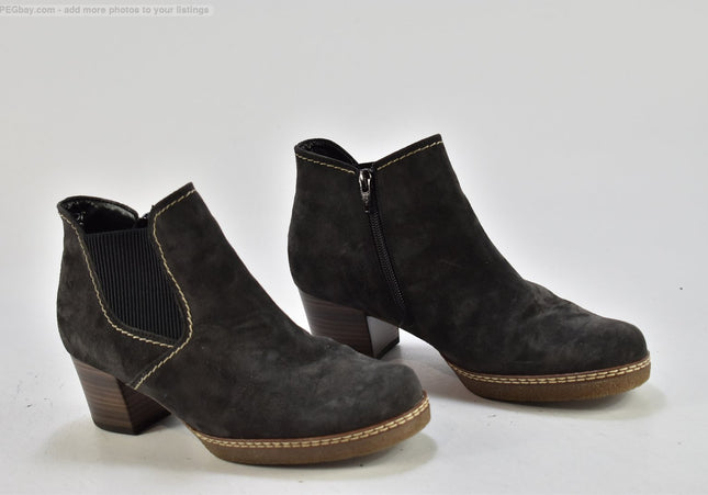 Gabor Damen Stiefelette Boots UK 5 Nr. 24-B 5991-Schuh-Gebraucht-secondhand
