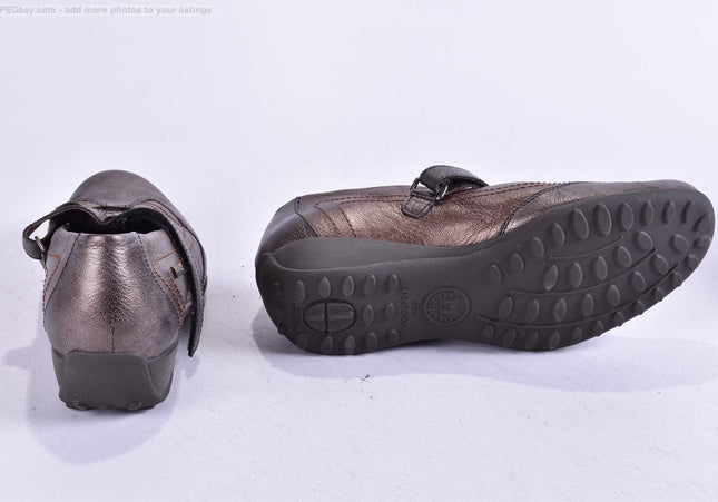 Mephisto Damen Halbschuhe Slipper Ballerinas UK 4 Nr. 25-F 1489-Schuh-Gebraucht-secondhand