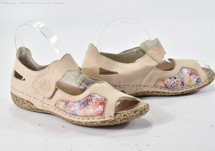 Rieker  Damen Sandale Sandalette  EUR 38 Nr. 25-S 4366