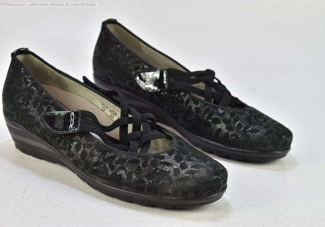 Waldläufer Damen Halbschuhe Slipper Ballerinas UK 6 Nr. 25-Y 906-SchuhGebraucht