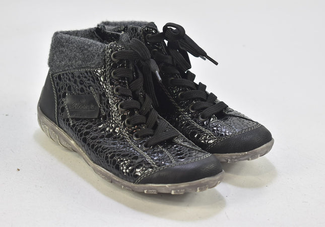 Rieker Damen Stiefelette Boots EUR 37 Nr. 24-B 2504-Schuh-Gebraucht-secondhand
