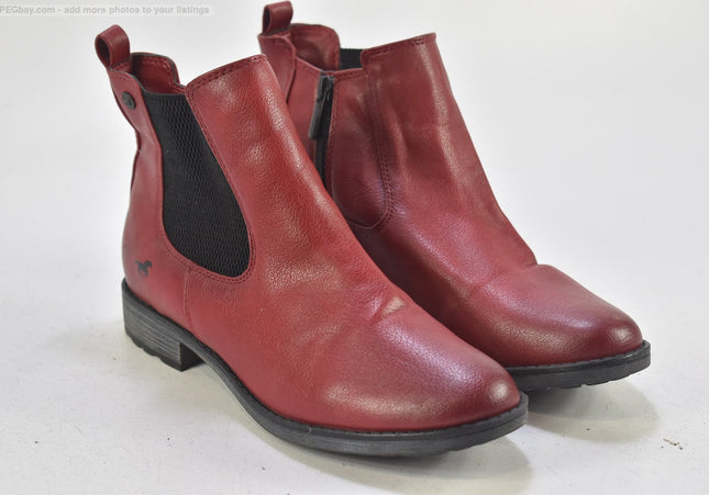 Mustang Damen Stiefelette Boots EUR 39 Nr. 24-B 5334-Schuh-Gebraucht-secondhand