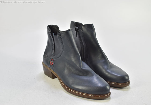 Rieker  Damen Stiefelette Boots  Gr. 37 Nr. 26-B 1992