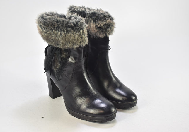 Caprice Damen Stiefelette Boots UK 4 Nr. 24-B 968-Schuh-Gebraucht-secondhand