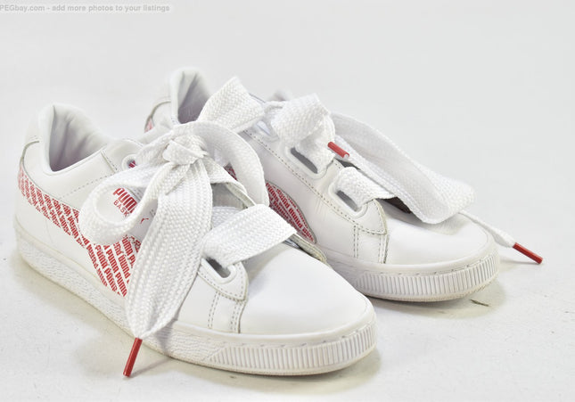 Puma Basket Damen Sportschuhe Sneaker EUR 38,5 Nr. 25-M 1910-Schuh-Gebraucht-secondhand