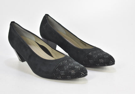 Ara Damen Pumps High Heels UK 7,5 Nr. 23-A 968-Schuh-Gebraucht-secondhand