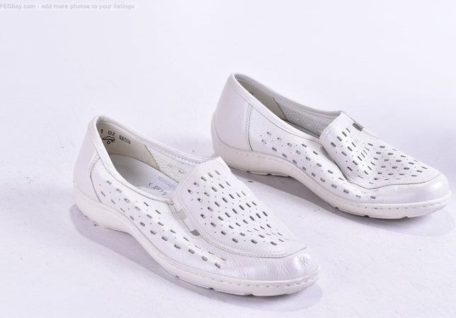 Waldläufer Damen Halbschuhe Slipper Ballerinas UK 3,5 Nr. 25-F 1490-Schuh-Gebraucht-secondhand