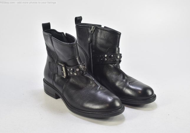Geox Damen Stiefelette Boots EUR 38 Nr. 24-B 5566-Schuh-Gebraucht-secondhand