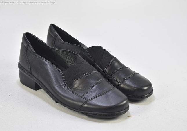 Medicus Damen Halbschuhe Slipper Ballerinas UK 5,5 Nr. 25-J 2823-Schuh-Gebraucht-secondhand