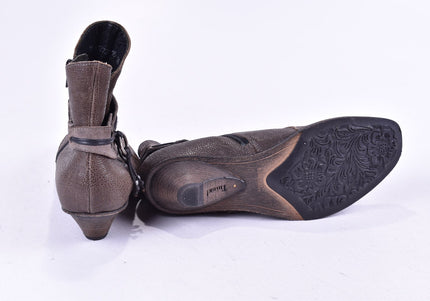 Think Damen Stiefelette Boots EUR 39,5 Nr. 24-J 4504-Schuh-Gebraucht-secondhand